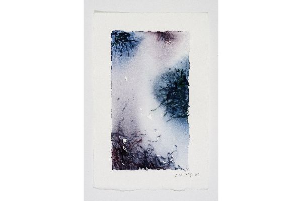 Calligraphy 1, watercolour on Arches, 7x11 in.